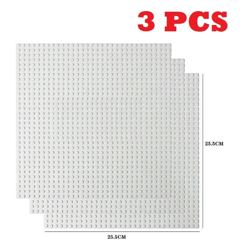 3 ADET Klasik Taban Plakaları Blokları 32x32 32x16 Nokta ABS Plastik Yapı Taban Plakaları Tuğlalar Montaj Şehir Yolu MOC Friends Şehir Oyuncakları