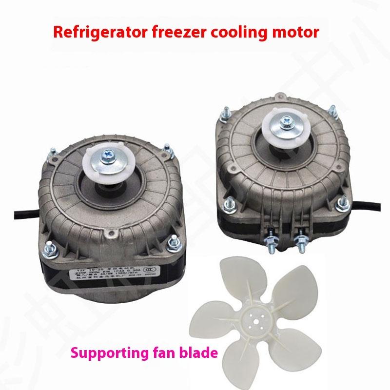 30W Shipping Genuine Goods Refrigerator Freezer Cooling Fan Motor Condenser Shaded Pole Asynchronous