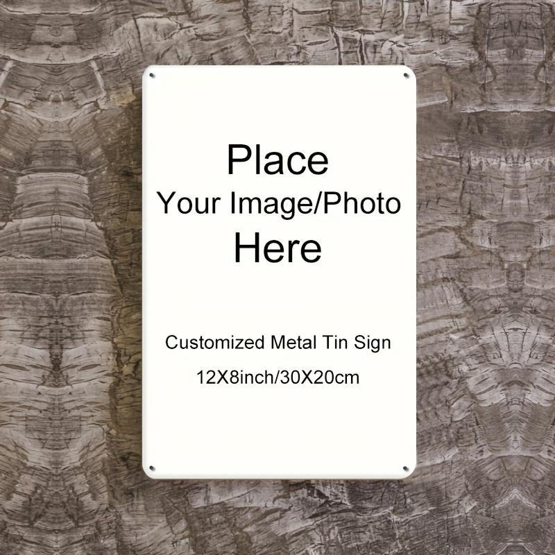 

custom vintage metal tin sign personalized wall art home 20x30cm（7.8x11.8inch）