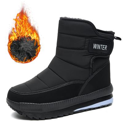 Winter Casual Men's Women's Boots Snow Boots Platform Men Ankel Boots Plus Size Casual Plush Men Shoes Antislip Warm Fur Men Boots Waterproof Shoes