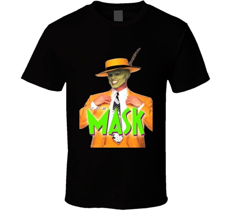 The Mask Jim Carrey Retro 90s Comedy Movie Unisex T-Shirt S