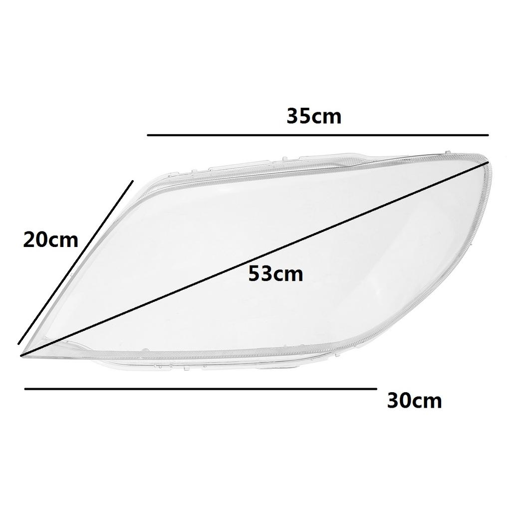 Car Front Headlamps Headlight Cover Lens For Mitsubishi Outlander 2004 2005 2006 Clear Shell Transparent Lampshade Shell Cover