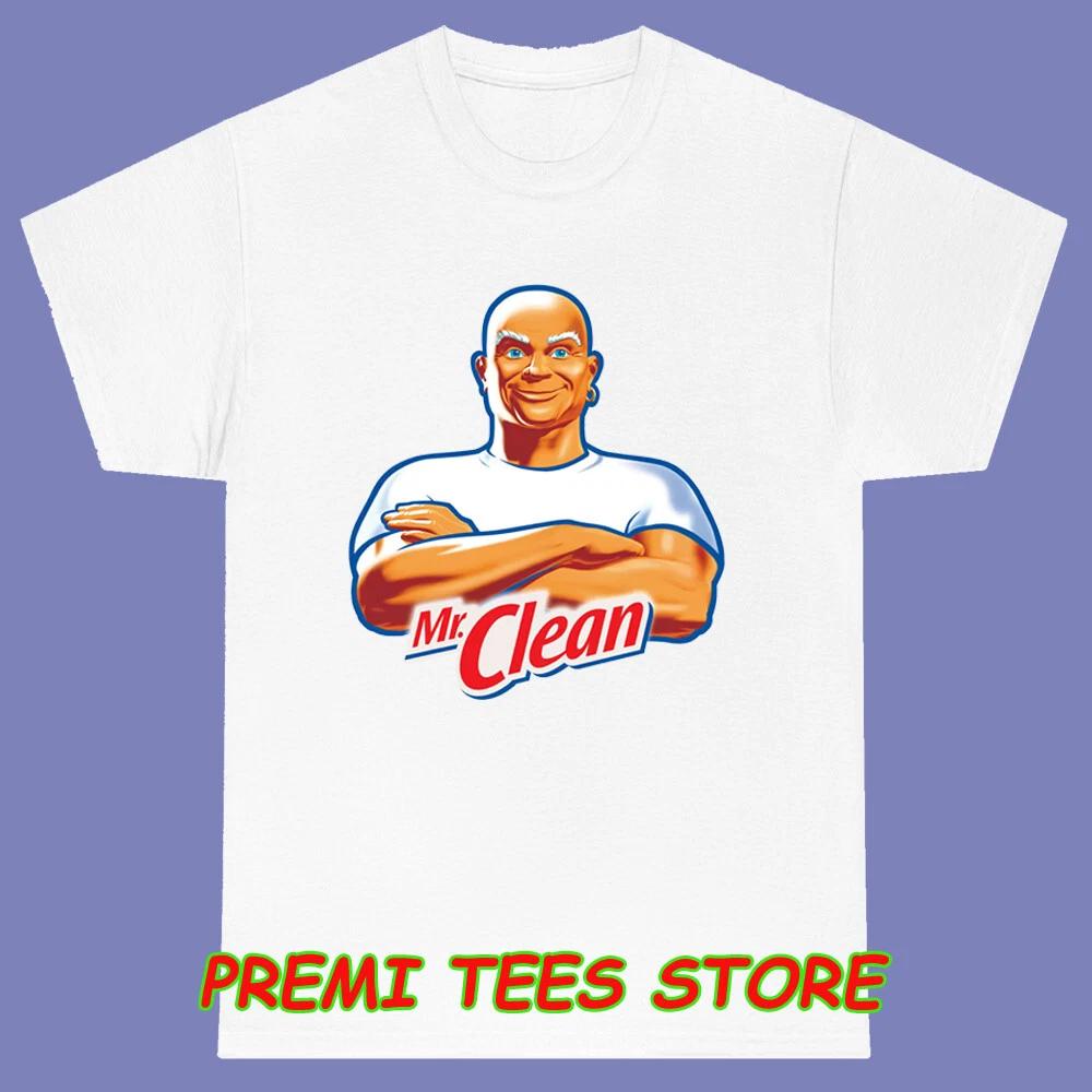 Mr. Clean Men s White Size S-3XL 4XL
