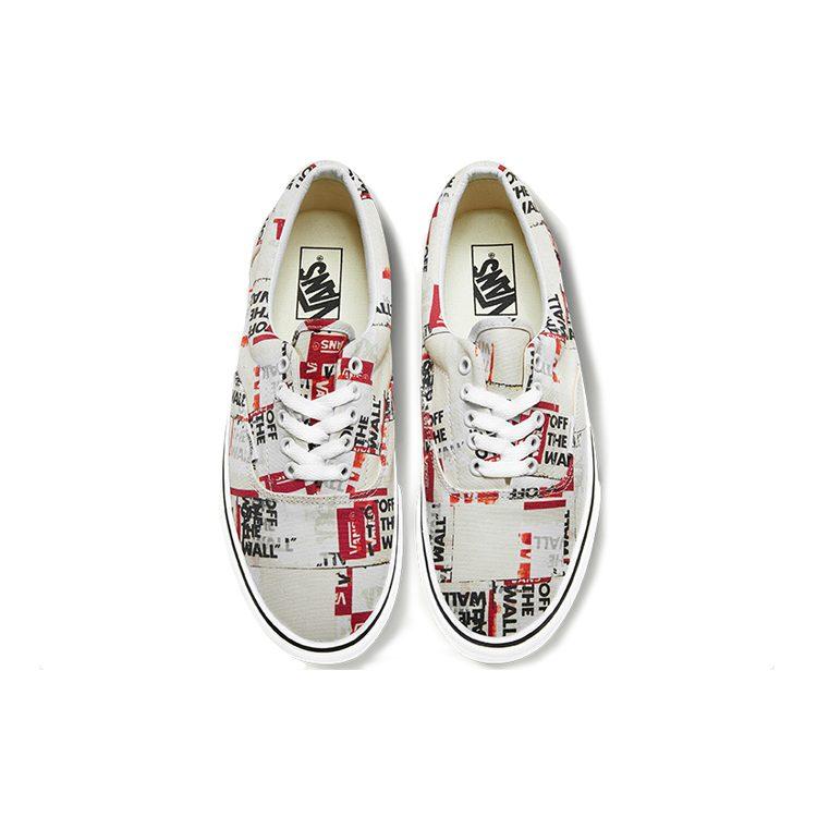 Vans Era Alphabet Grau Rot Unisex 'Grau Rot' VN0A4U39WN4