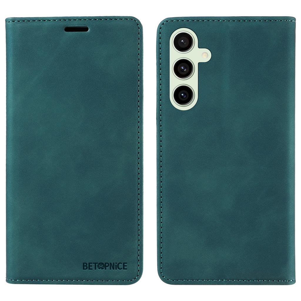 BETOPNICE 003 For Samsung Galaxy S24 FE Case RFID Blocking Wallet Leather Cover