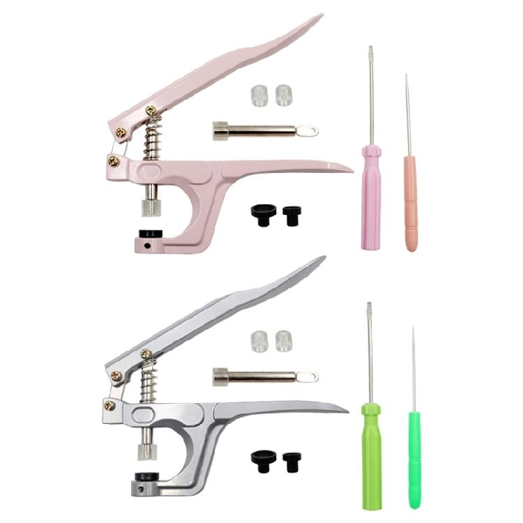 Multifunctional Button Installation Tool Handy Button Pliers Tool Button Fastener Install Tool for Baby Bibs Clothing