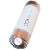 Vibrating Male Masturbator Realistic Textured Pocket Pussy Mens Stroker Blowjob Machine for Penis Training