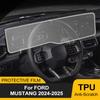 TPU Central Control Navigation Screen Protection Film for Ford Mustang 2025 2025 PPF Anti-scratch Sticker RHD LHD Accessories