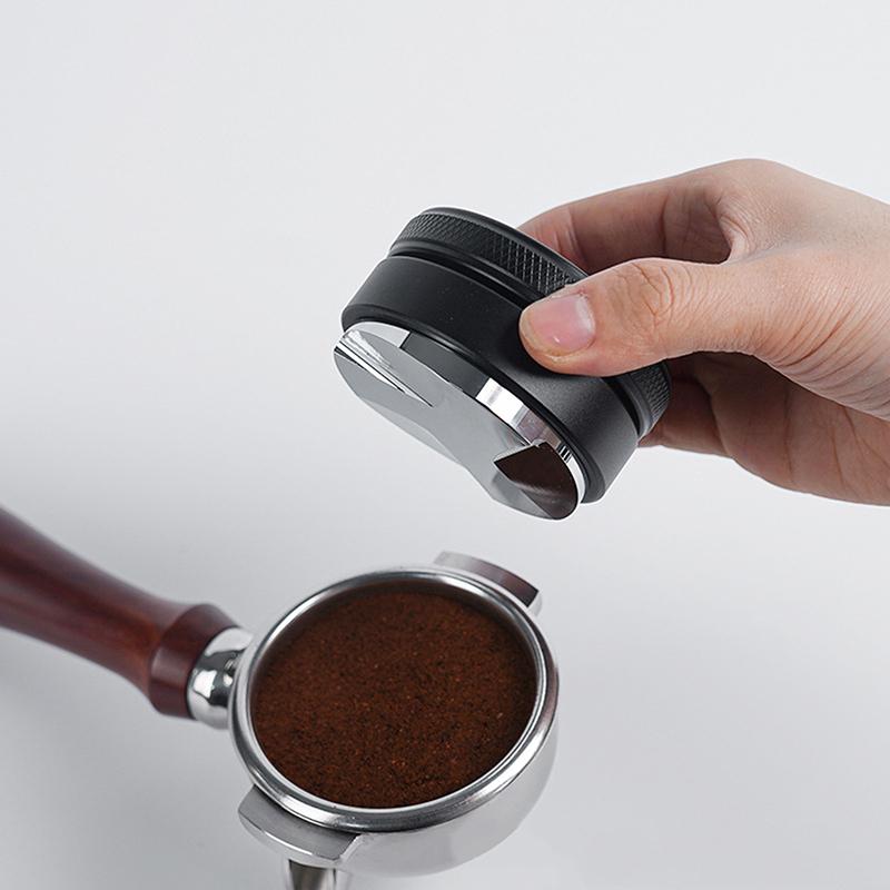 Coffee Distributor Espresso Distribution Tool/Leveler 3 Angled Slopes Adjustable Palm Tamper Fits 51/53/58Mm Portafilter 1Pc