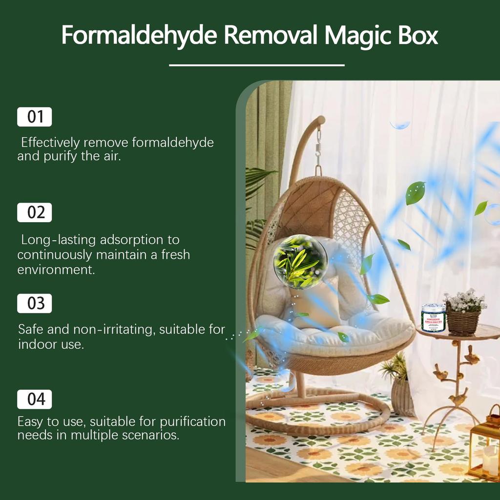200g Deformaldehyde Magic Box Indoor Home Newly Renovated Office Fresh Air Clean Formaldehyde Odor