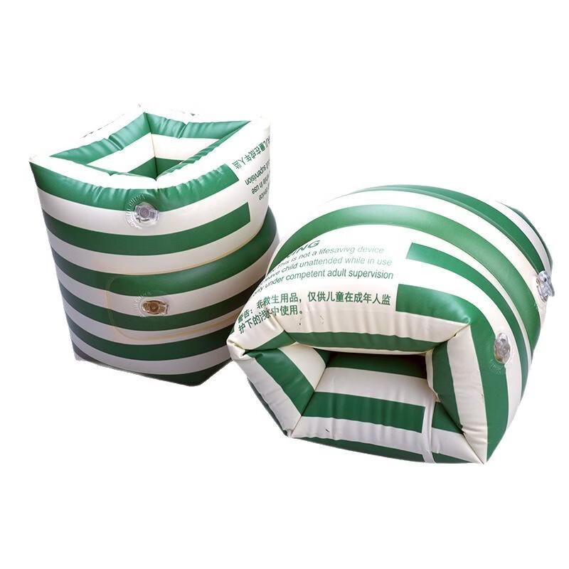 Thickened Striped Inflatable Swim Armbands