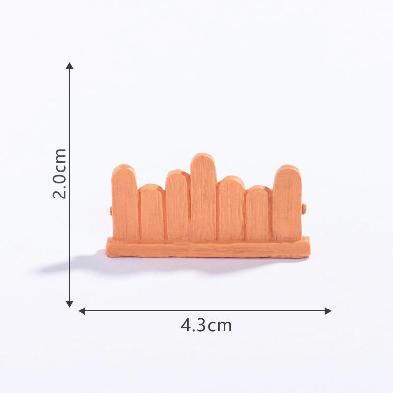 Micro-landscape Wooden Boards Bamboo Fences Grilles Decorative AccessoriesEcological Bottles and Small Ornaments