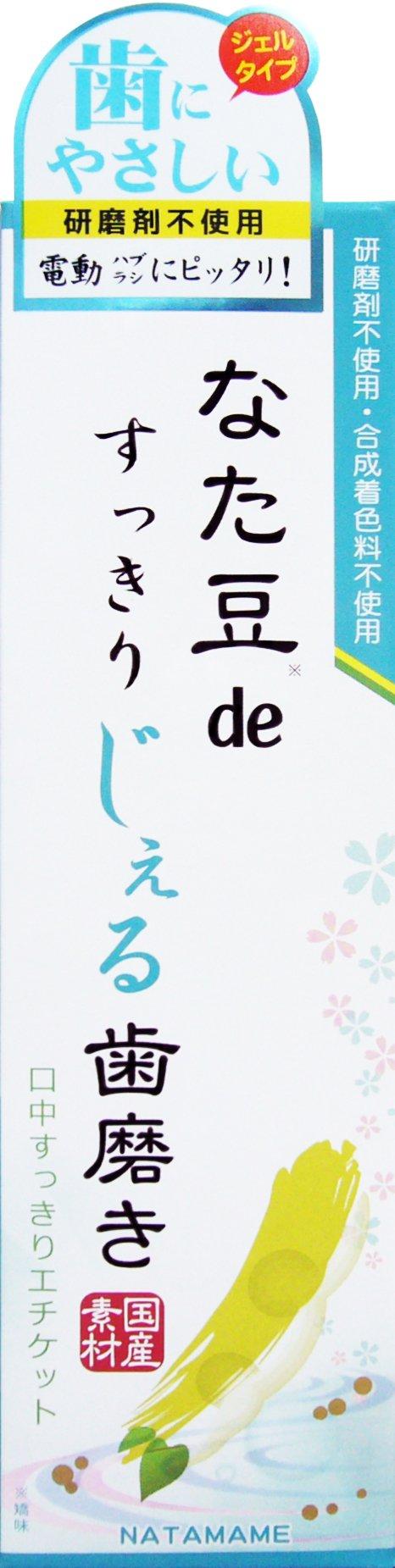 

Зубная паста Sanwa Tsusho Nata Bean de освежающий гель 120г (ароматный)