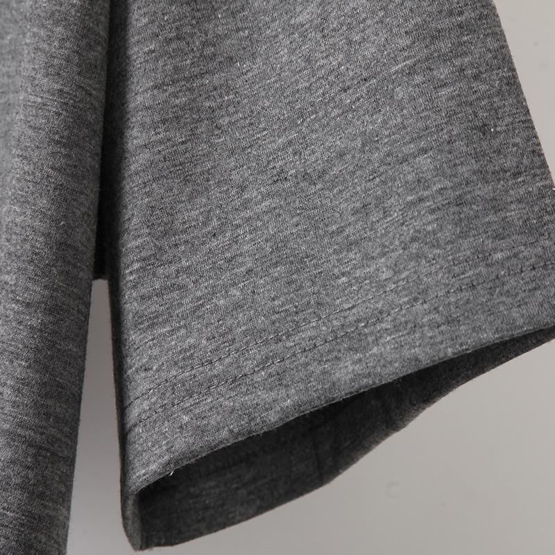 Hirsionsan Koreanska grafiska T-shirts Dam Sommar Casual Lös O-hals Kortärmade T-shirts Kvinnliga vintagetryckta 100 % bomull Toppar