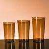 Set of 10 Plastic Tumblers Set Water Cups Stackable Designs Everyday Use Water Glasses PVC Texture for Daily Party Use