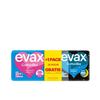 Sanitary Towels Pack of EVAX COTTONLIKE Normal Wings Day 32 Units + Night Wings 11 Units