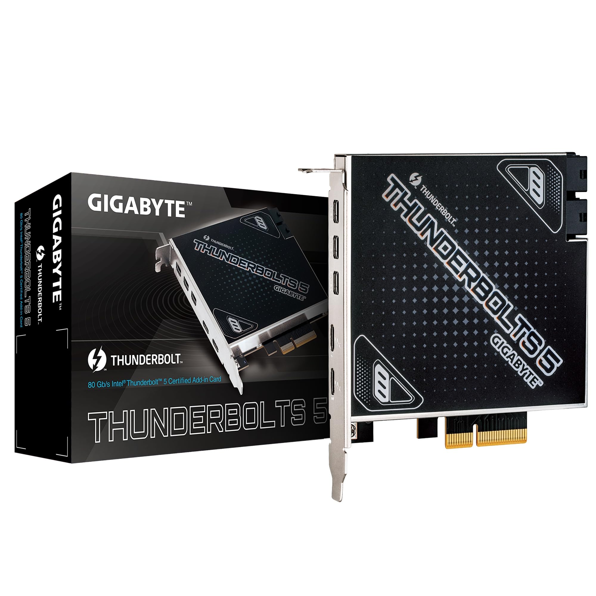 

Плата розширення GIGABYTE THUNDERBOLTS 5 IO3319