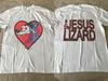 Maglietta Vintage 1994 Jesus Lizard Tour Autunno Inverno Maglietta a 2 Lati