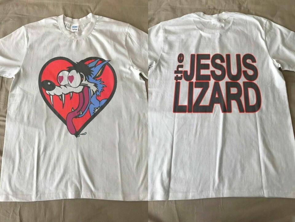 Vintage 1994 Jesus Lizard Fall Winter Tour T-Shirt 2 Side T-Shirt S
