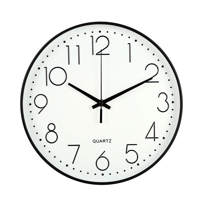 Orologio da Parete 12 Pollici Design Moderno Legno Nordico Soggiorno Meccanismo Silenzioso Camera da Letto Cucina Ufficio Orologi Brevi Meccanismo