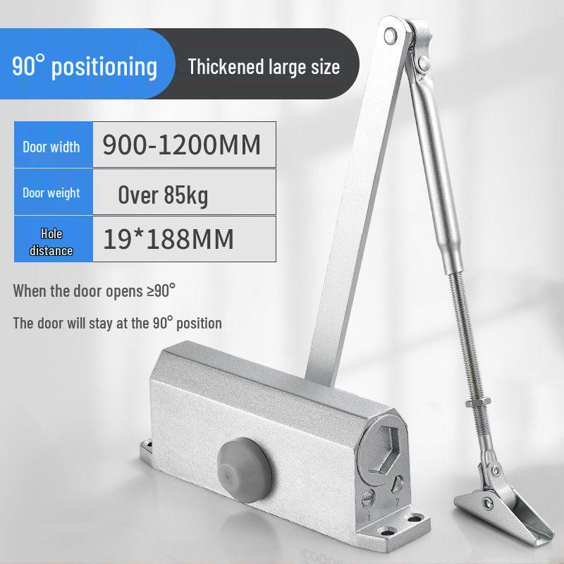 Hydraulic Automatic Fire Door Closer with Spring Buffer