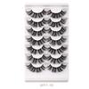 High Imitation Mink Hair False Eyelashes Thick Curled Segmented Eyelashes Simulation Of Natural Eyelashes