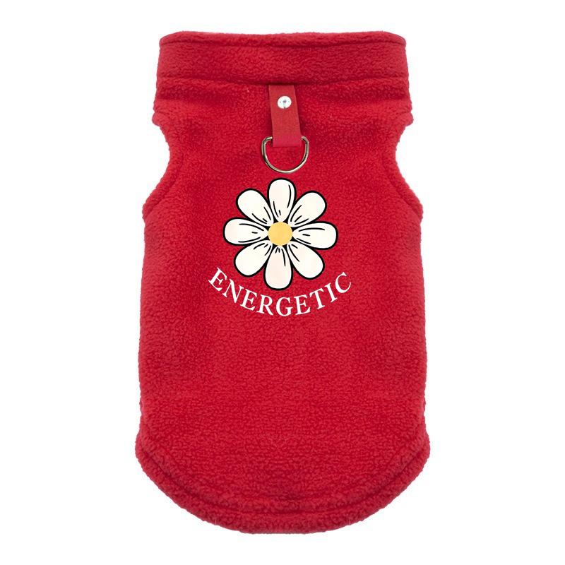 

Одежда для собак, теплая и утепленная одежда для домашних животных на осень и зиму, модный и удобный жилет для собак The Pet Face XL красный