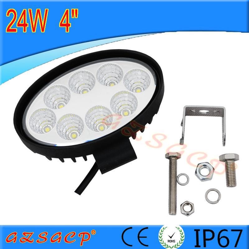 12V/24V Excavator LED Headlight for Strong Light Spotlight - Reversing and Modified Truck Light