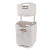 Rolling Laundry Basket On Wheels Collapsible Laundry Sorter Organizer Collapsible Hanging Laundry