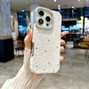 New Luxury Solid Color Shimmering Powder Soft TPU Phone Case For iPhone 16 Pro Max 14 11 12 13 15 Pro Max Plus Bumper Back Cover