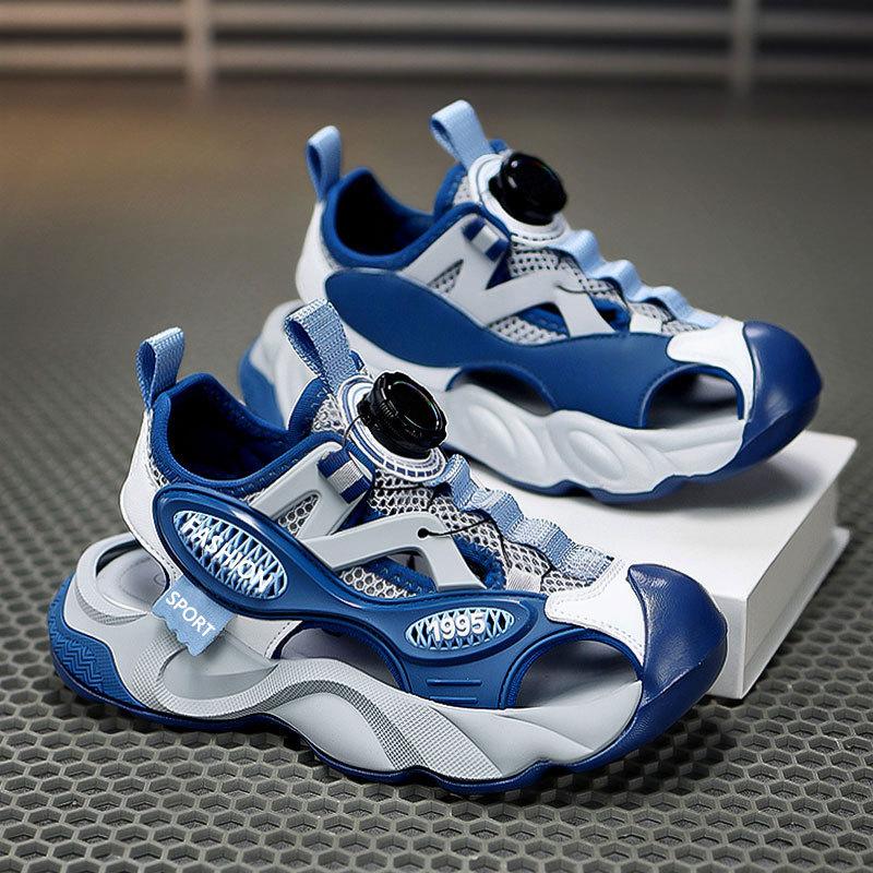 Baotou sandals for boys 2025 summer new children's soft-soled sports sandals non-slip summer beach shoes for men