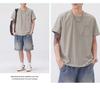 2026 Men's Summer Versatile Zipper Pocket Loose T-Shirt