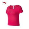 Anta Women's Slim Fit Knit Short Sleeve T-Shirt