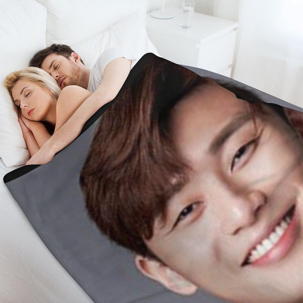 Park Seo Joon Throw Blanket Hair Decorative Sofa Cute manga Blankets