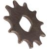 11 Teeth Steel Sprocket Bicycle Chain Wheel Replacement Part Square Hole 0.5 X 0.7in Inner Diameter