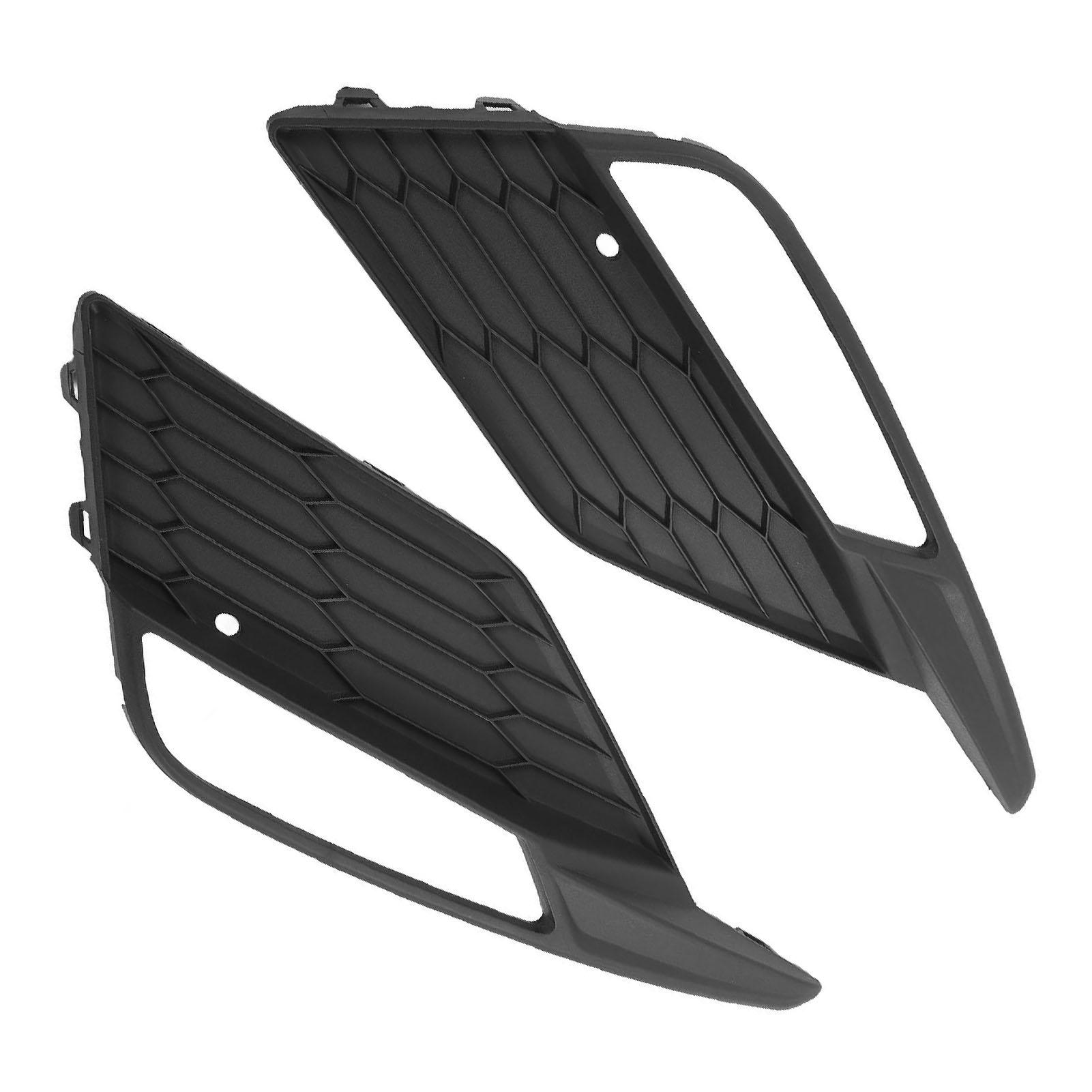 Couvercle de Grille Basse Antibrouillard pour Pare-chocs Avant 5F0853665H 5F0853666H, Remplacement pour SEAT FR 5F MK3 Facelift 2017-2020, avec Garniture Sport ABS Noir Mat