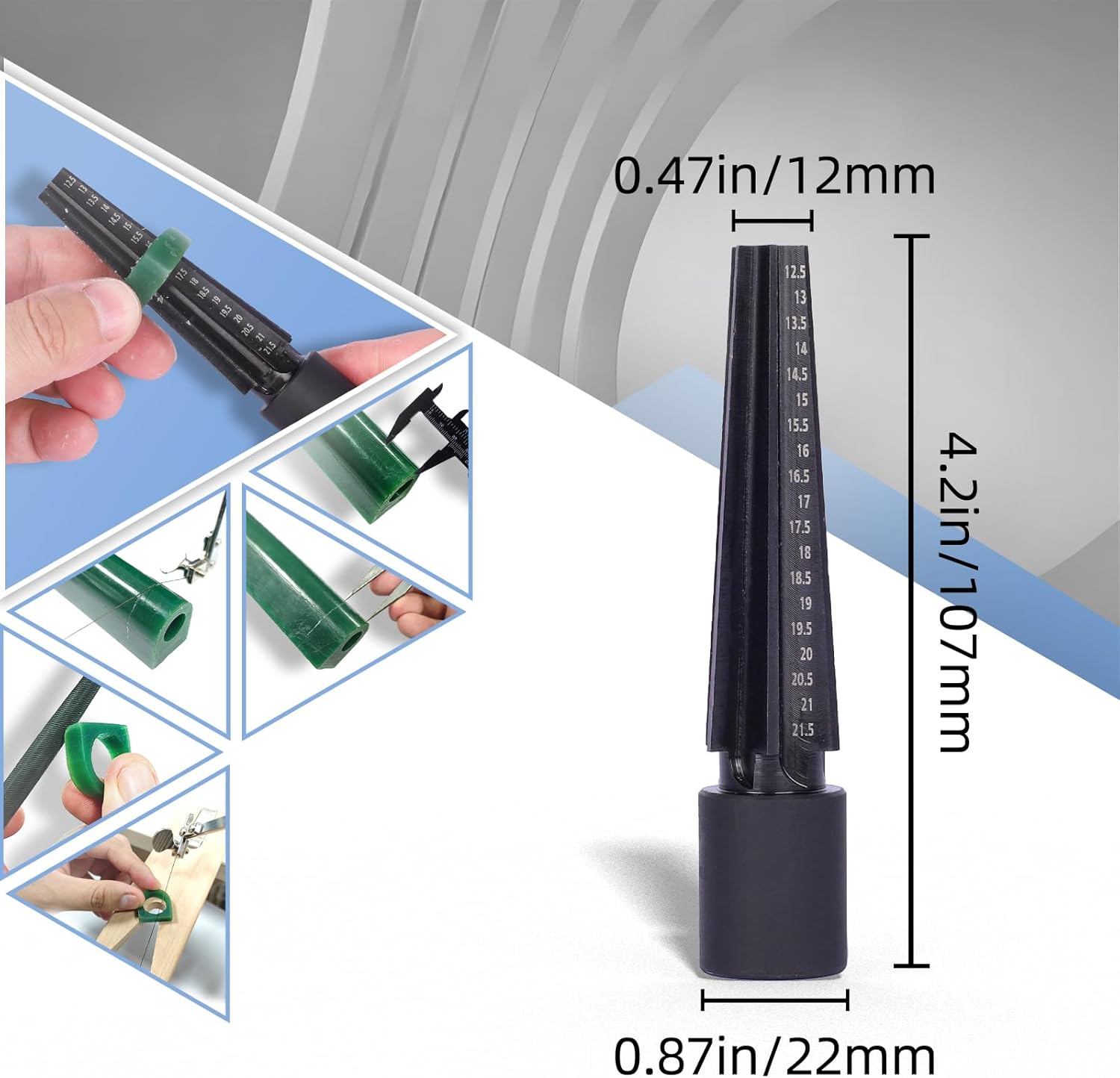 Kit di Strumenti per la Creazione di Anelli in Cera per Gioielli, Kit di Utensili, Tubi di Cera per Anelli, Stampi per Gioielli, Strumenti per Gioielli, Strumenti per Fusione