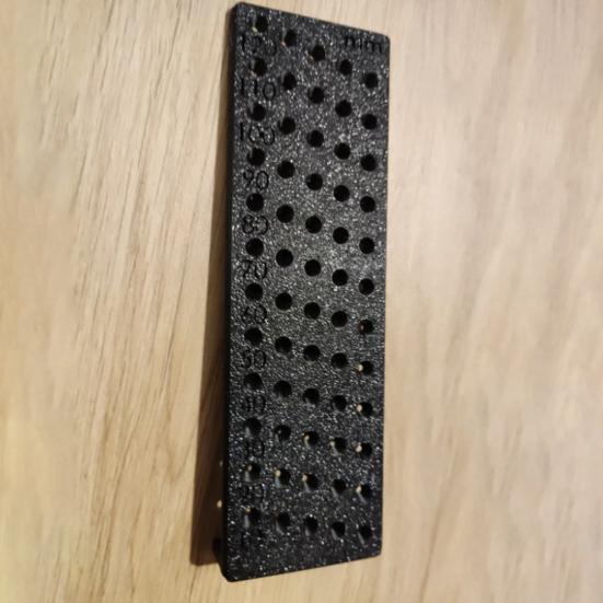 3D Printed Distance Mark Precise Positioning Heavy Duty 2-In-1 Multifunction Woodworking Projects Hole Punch Guide Marking Drilling Tool