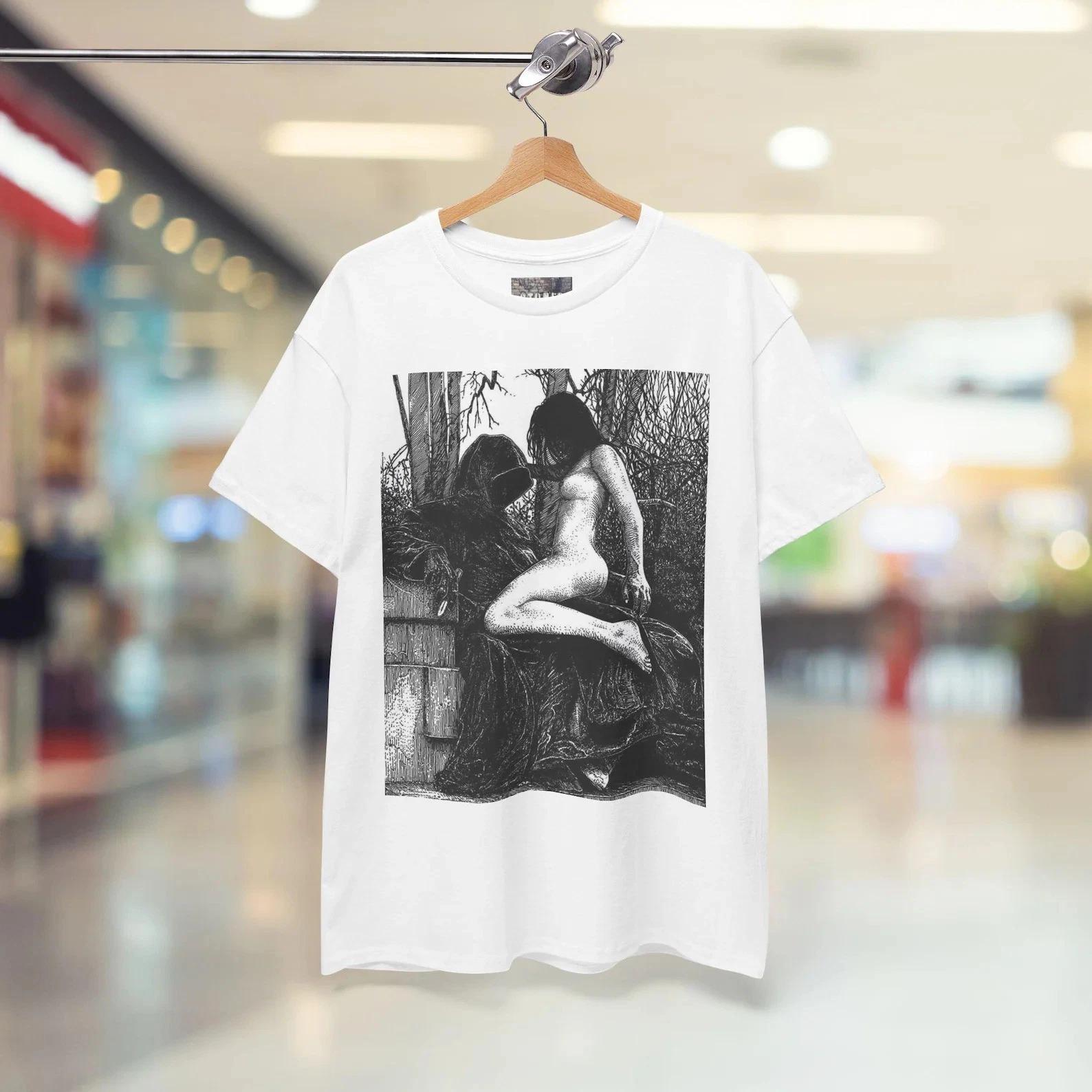 Unisex Adult Vintage Graphic Gothic Dark Art Inspired Vintage Graph... XXXL