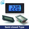YB5135D AC Voltage Meter 20-500V 2-Wire LCD Digital Volt Panel Meter for 100V 110V 120V 220V 230V 380V Voltage Testing Tool D69