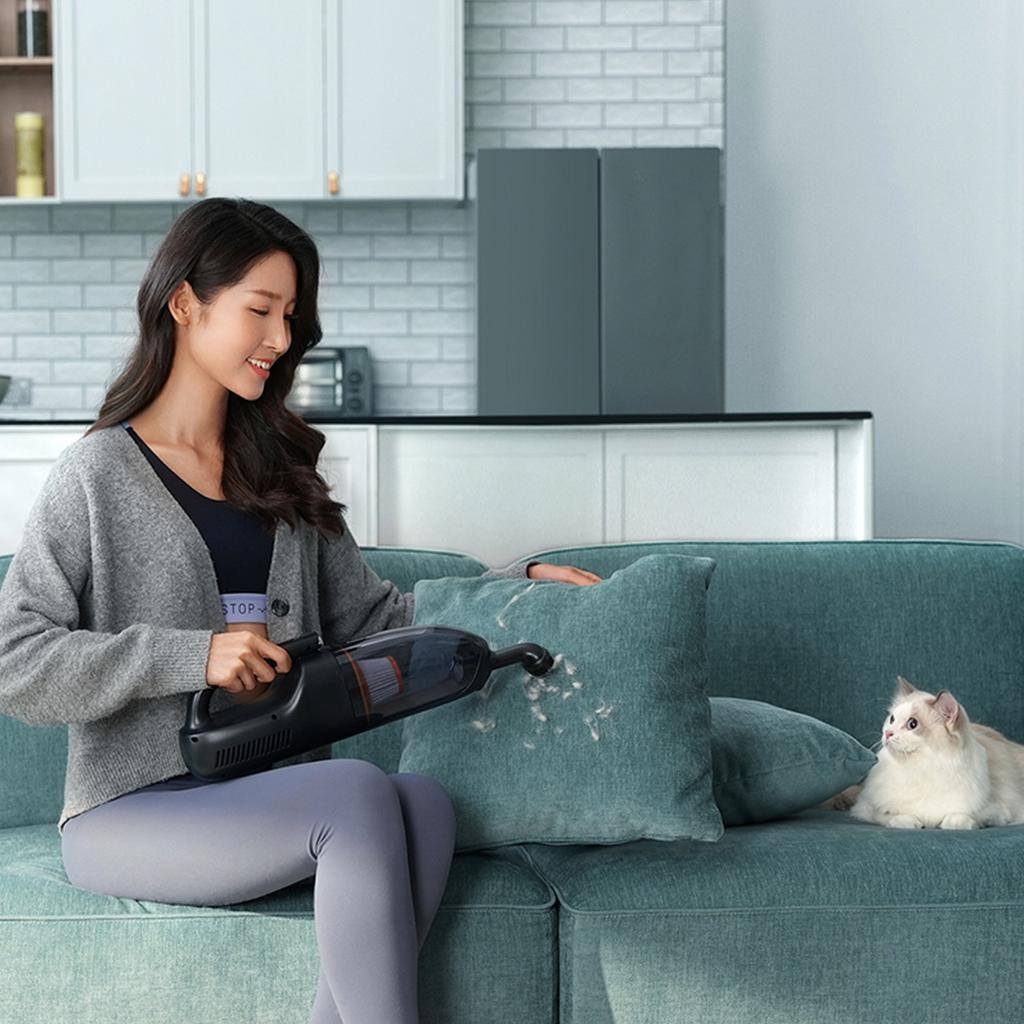 Baseus High-Power Black Car Vacuum Cleaner 6000Pa - Advanced Dust Removal Tool