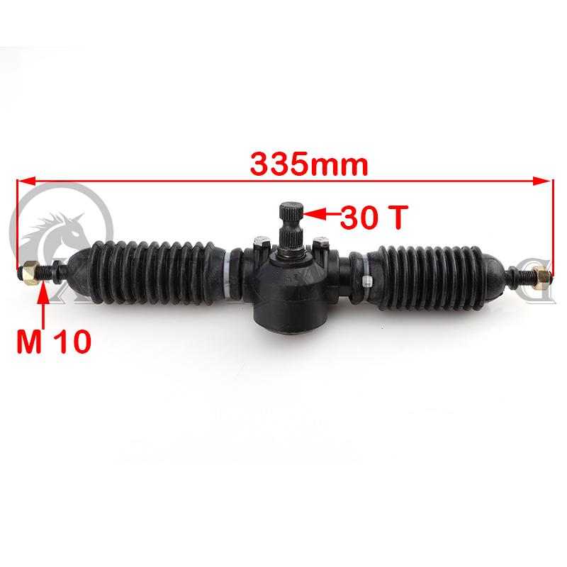 

320mm Go Kart Power Steering Gear Shaft Rack Pinion Assembly For DIY China Karting ATV UTV Buggy Quad Bike Accessories