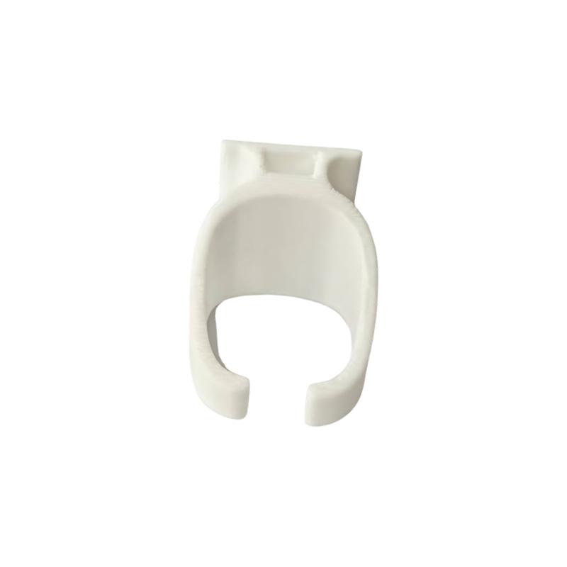 

3D Printed Shaver Holder Material Small Design Easy to Install Travel Shaving Shaver Stand for Camping Travel белый