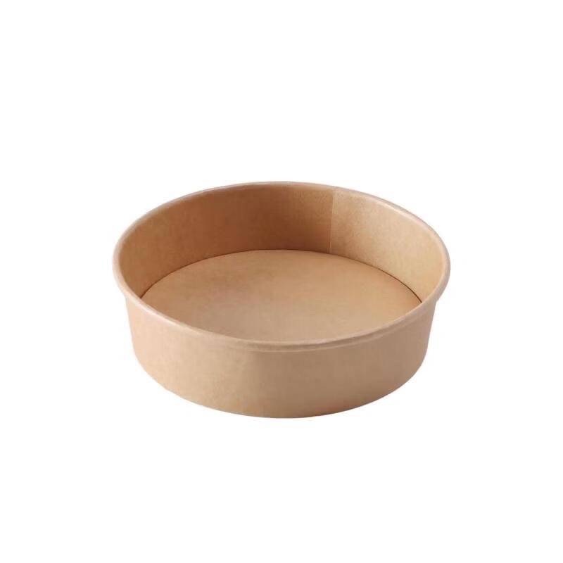 Yipan Disposable Kraft Paper Salad Bowls