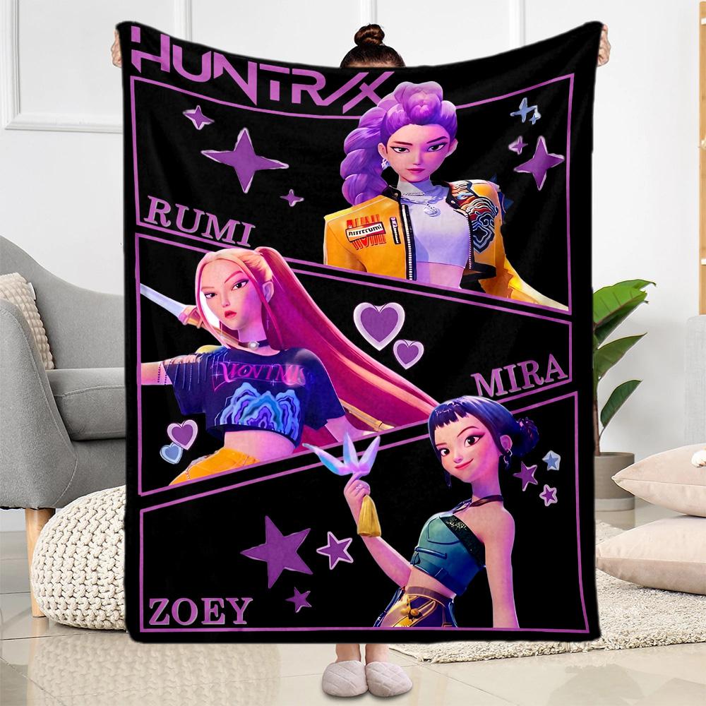 Starlit Harmony Blanket Ultra-Soft Perfect for Bed Couch Office Chair All-Season Use Digital Print Birthday Christmas Gift Blanket