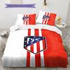 Atleti Bedding Quilt Set Quilt Cover Pillowcase Home Decoration Birthday Gift (1 * duvet cover + 2 * pillowcase, without core)