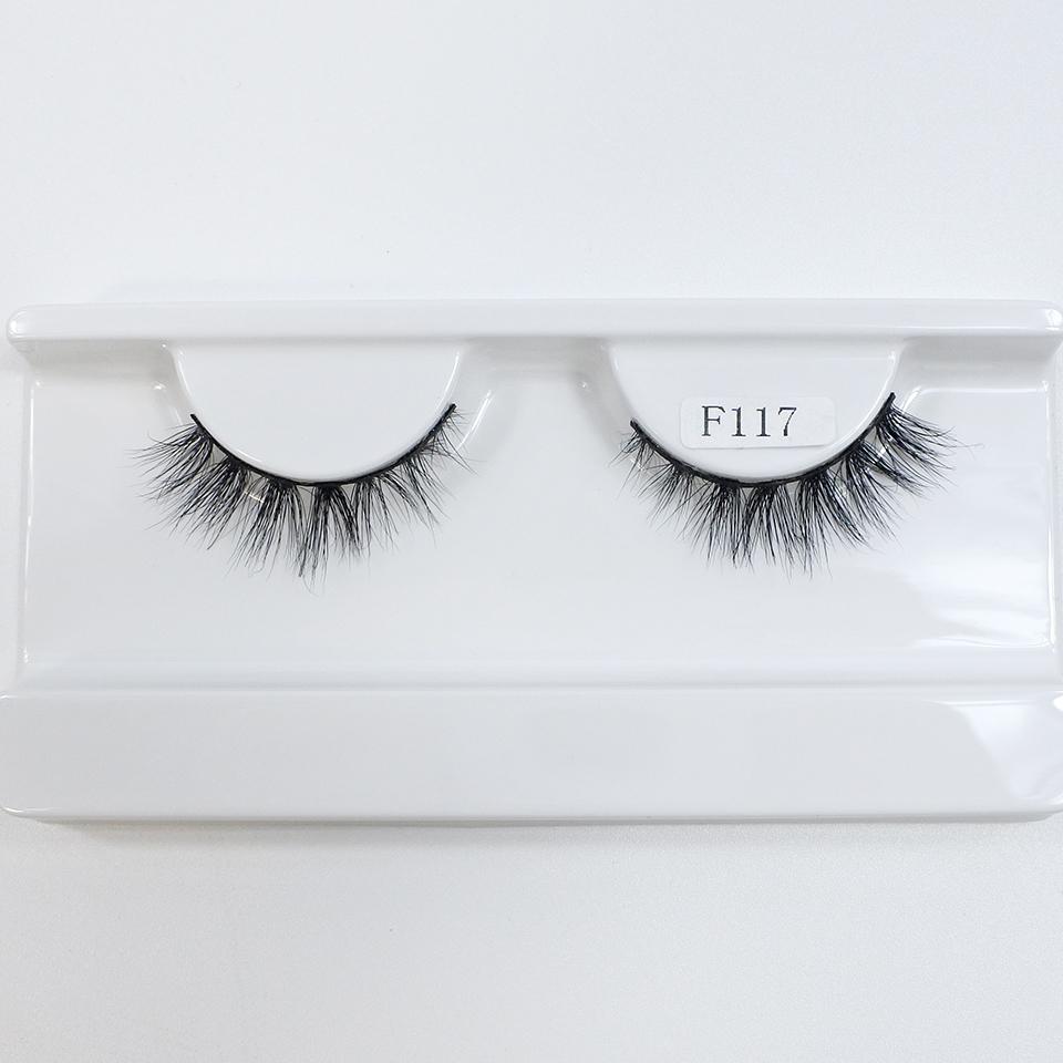 8mm-12mm Natural Mink Lashes New Arrival Short Wispy 3d Mink Eyelashes Wholesale Makeup & Beauty Cat Eye Lashes