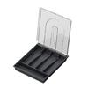 Dustproof Kitchen Cutlery Storage Box with Lid Convenient for Storage Carrying