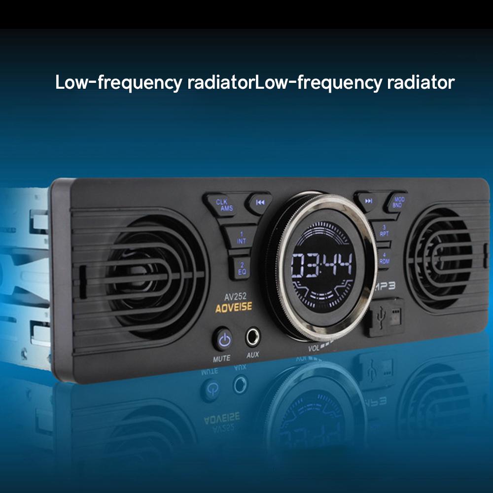 12.0V Car Secure Digital Memory Card MP3 Audio Electric Car Radio With Loudspeaker BT Host Speaker