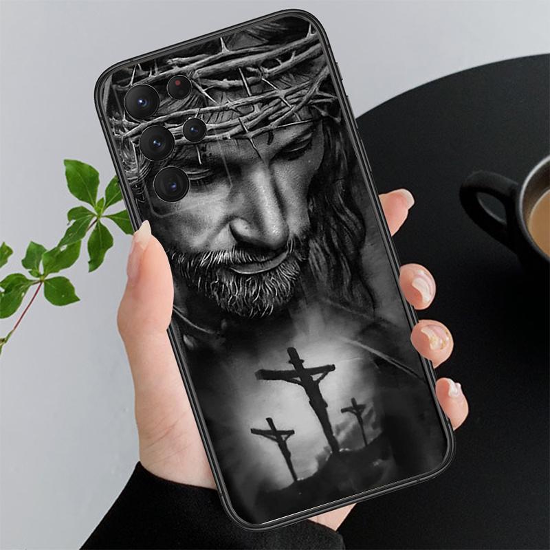 

Jesus Christ Phone Case For Samsung Galaxy A52S A21S A33 A23 A35 A55 A14 A32 A52 A53 A54 A51 A71 A15 A53 5G